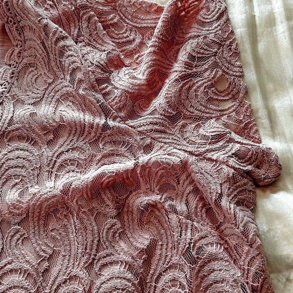 TOP, CROCHET, BLUSH PINK, SZ 5X, CAP SLEEVES, RELAXED FIT, PENNINGTONS, IN ORIGI - Picture 11 of 12